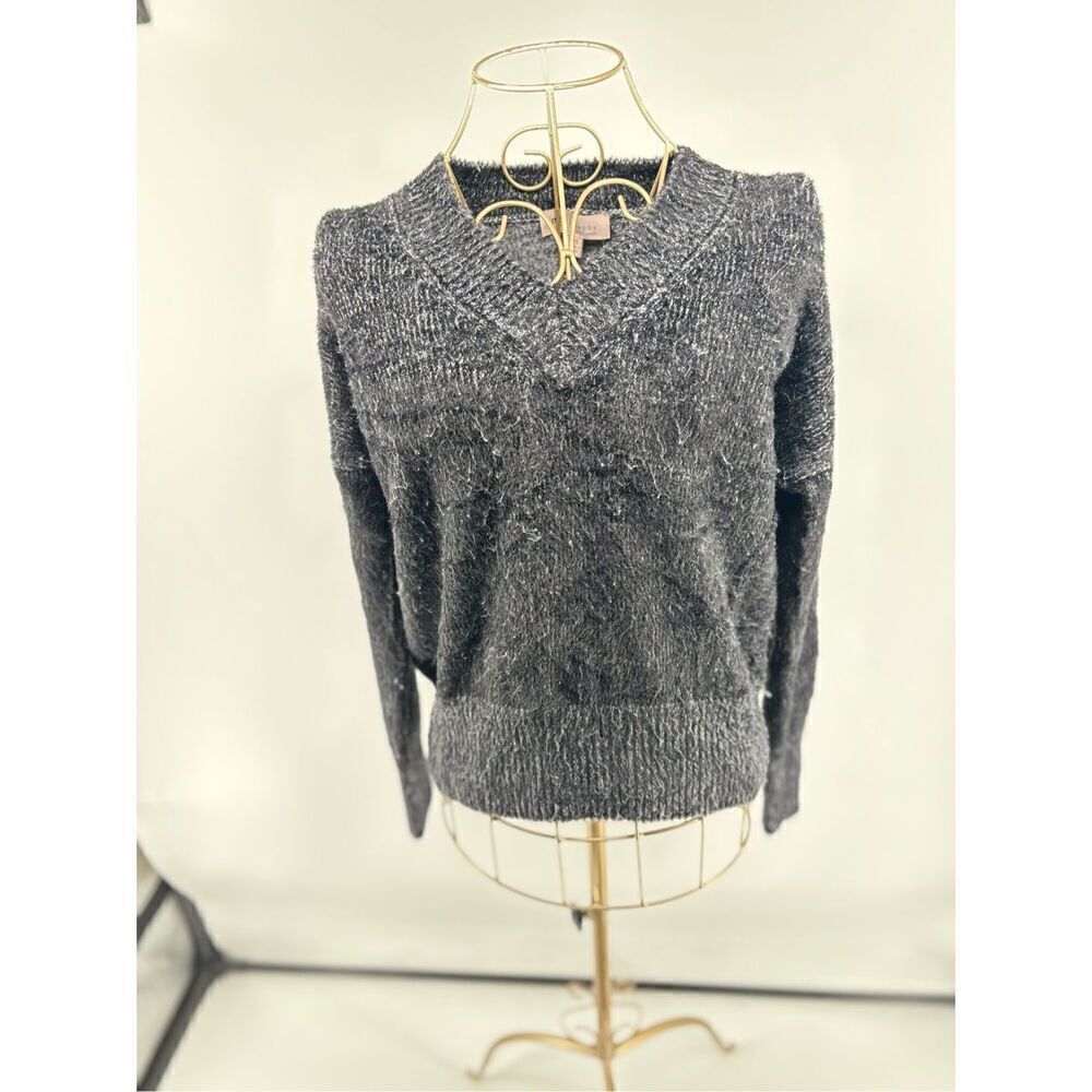 Philosophy Republic Clothing V-Neck Sweater Size XS Gray